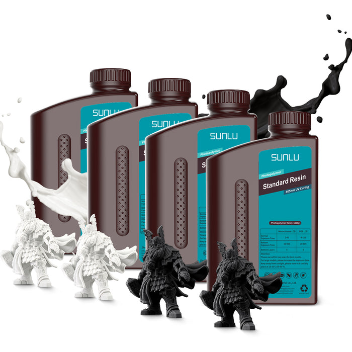 Standard Resin 1000G*4 Bottles Combo