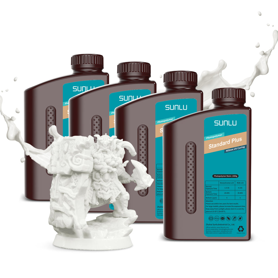 Standard Plus Resin 1000G*4 Bottles Combo