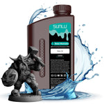 black water washable resin