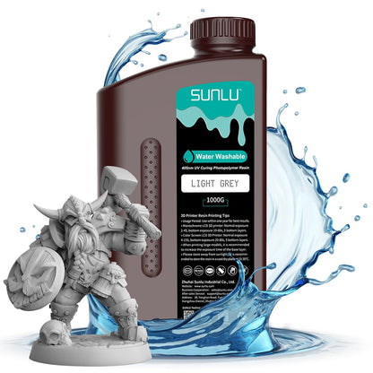 water washable resin
