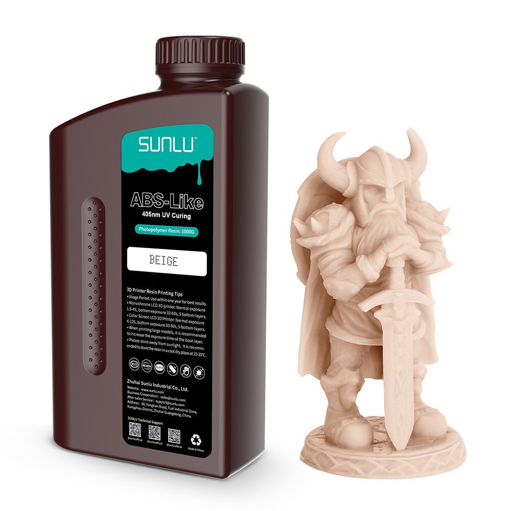 SUNLU ABS-Like 3D Printer Rapid Resin 405nm LCD UV-Curing Resin Photopolymer Resin for LCD 3D Printing - SUNLU Official Online Store??Best 3D Filament Best Selling Supplier & Manufacturer